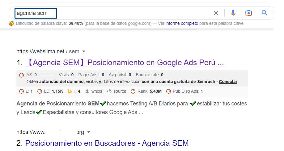 Agencia-SEM, anuncios en google